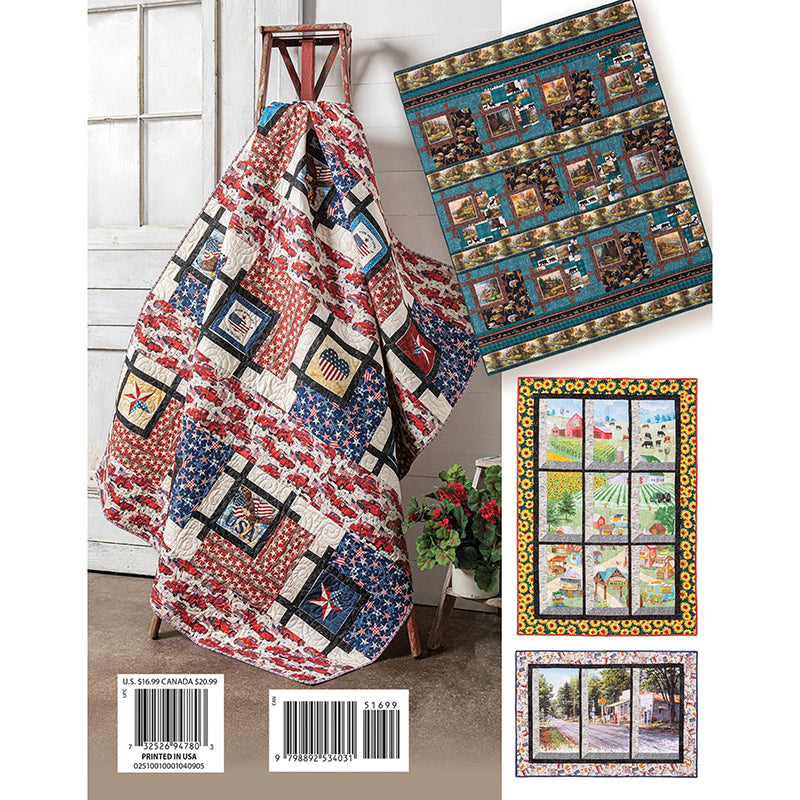 Building Quilts with Panels Quilt Pattern Book