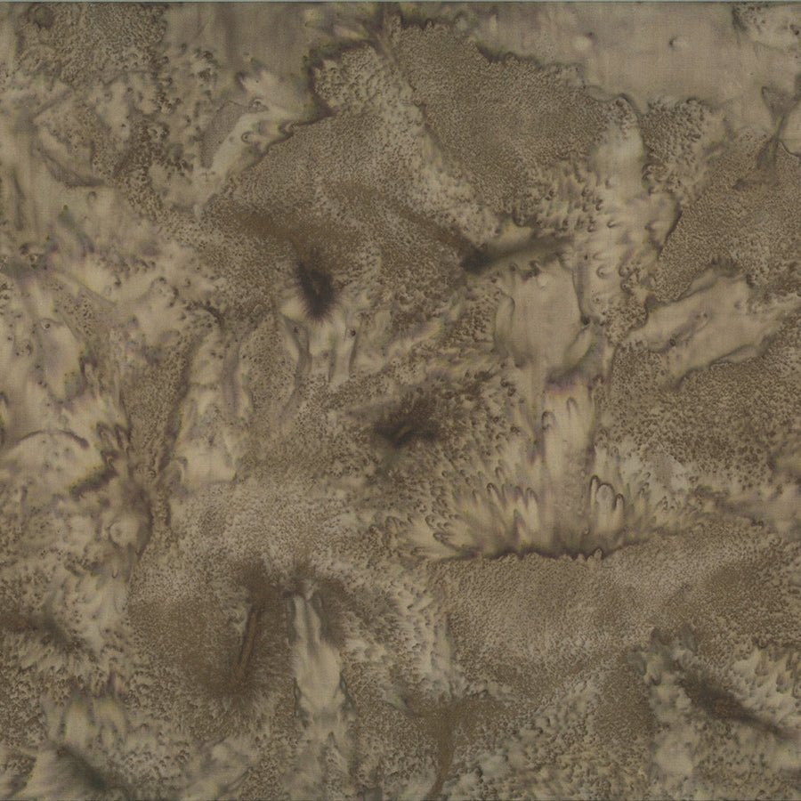 1895 Watercolor Batiks Taupe – Remnant 22″ × 44″ - Hoffman from Fort Worth Fabric Studio