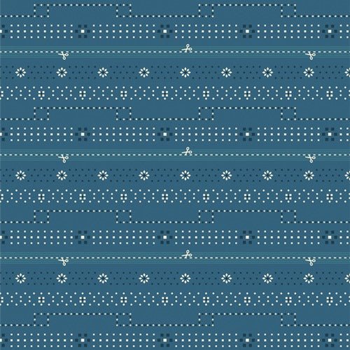 2.5 Edition Binding Bandana Bound Denim - Art Gallery from Fort Worth Fabric Studio