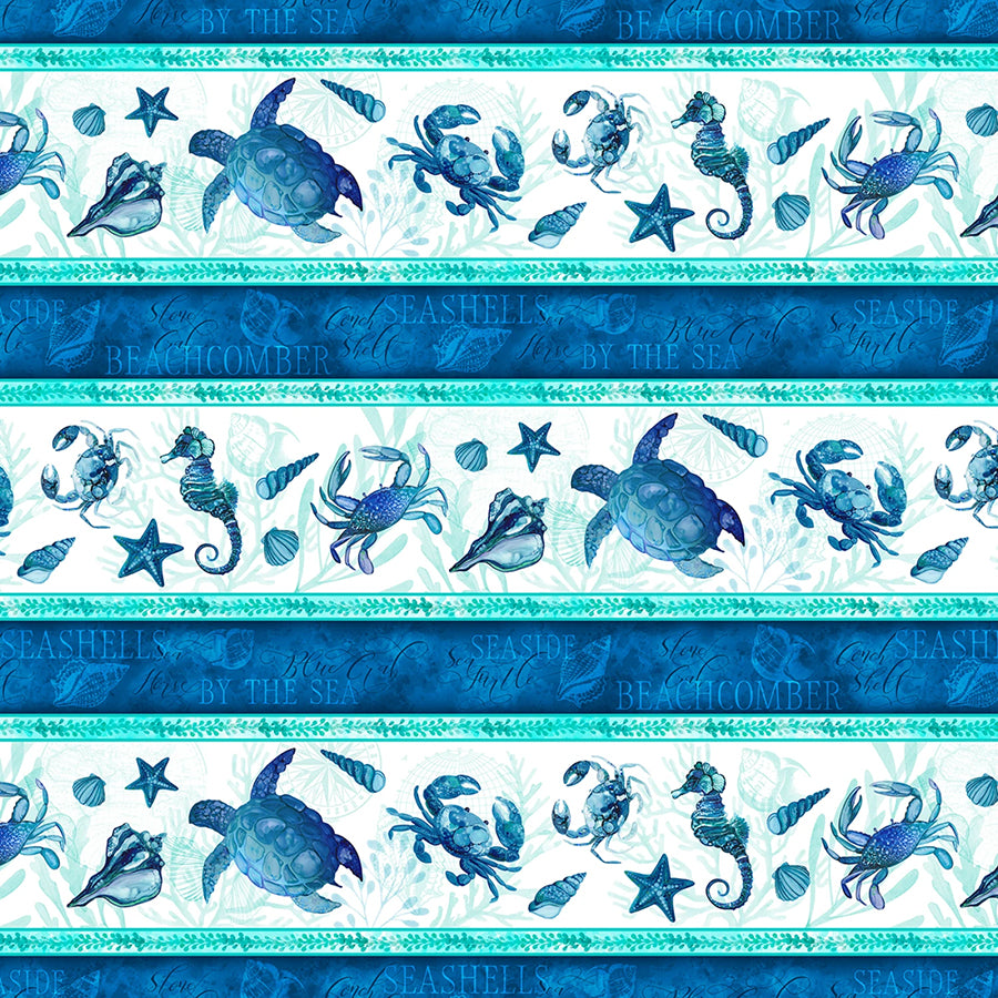 Sapphire Seas Repeating Stripe Multi