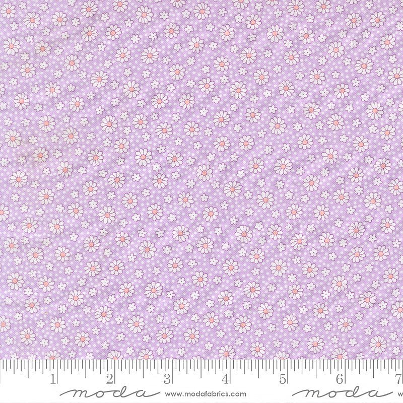 30's Playtime Ditsy Dots Lilac - Moda from Fort Worth Fabric Studio