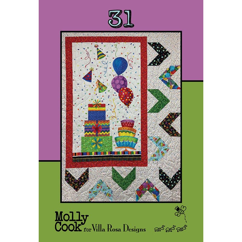 31 Quilt Pattern - Villa Rosa Designs from Fort Worth Fabric Studio
