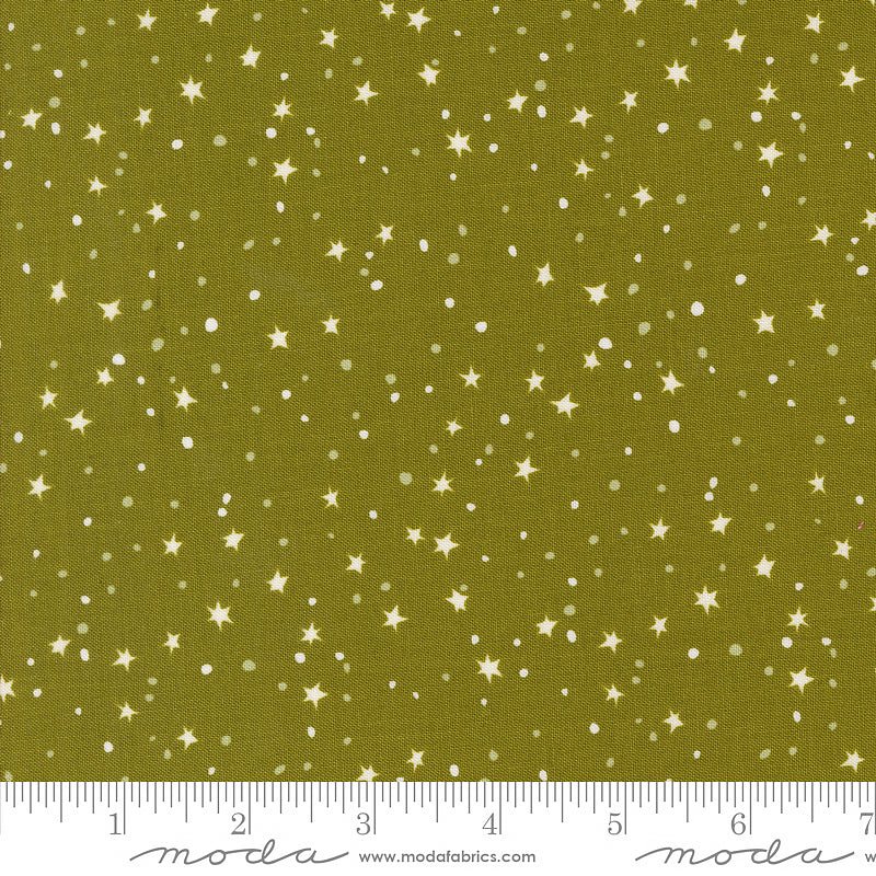 321 Blast Off Stars Earth - Moda from Fort Worth Fabric Studio