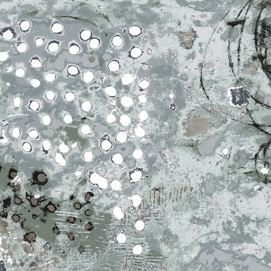 108" Quilt Backs Spotted Graffiti Snowball from Windham 3 YARD CUT