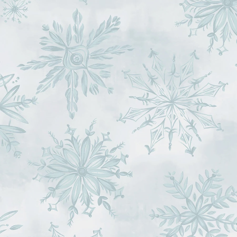 108" Quilt Backs Snowfall Ice from Windham 3 YARD CUT