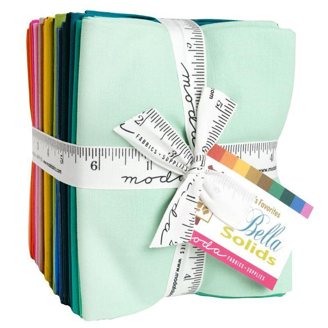 Bella Solids 2025 Elizabeth's Favorites Fat Quarter Bundle from Moda