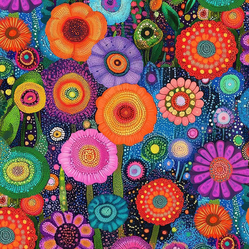 Jubilant Bright Floral Multi
