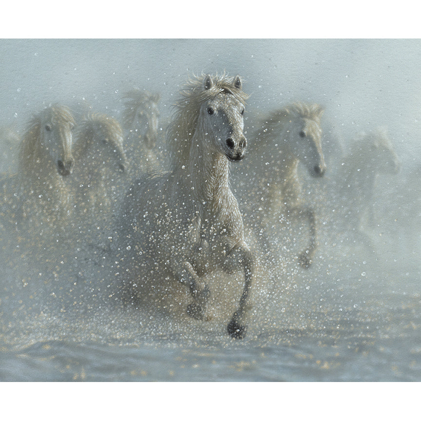 Wild Horses 36" Running Wild Panel Multi