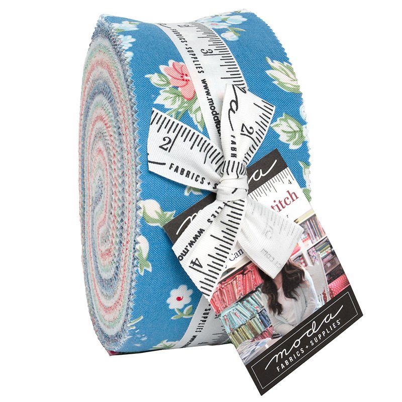 A Cat Named Stitch Jelly Roll - Moda from Fort Worth Fabric Studio