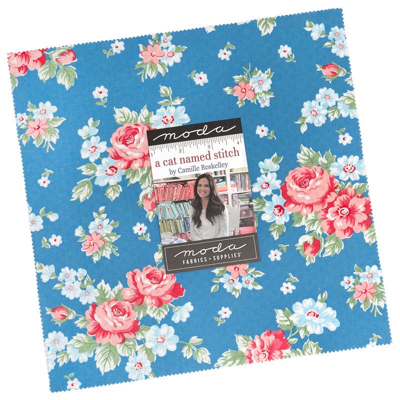 A Cat Named Stitch Layer Cake - Moda from Fort Worth Fabric Studio
