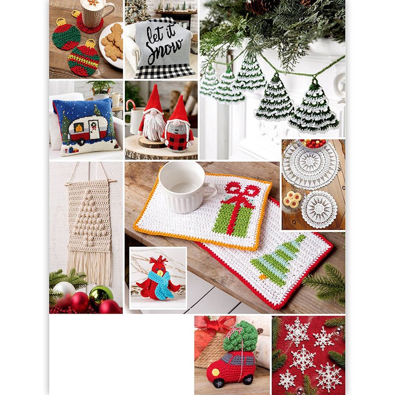 A Very Merry Crochet Christmas Pattern Book - Annie's Quilting from Fort Worth Fabric Studio