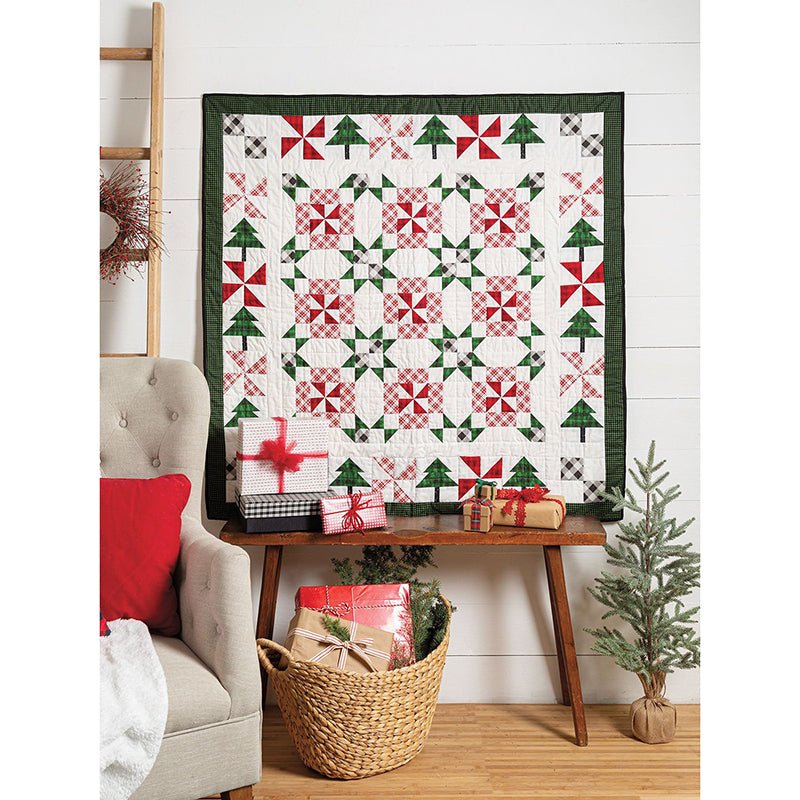 A Very Merry Quilted Christmas Pattern Book - Annie's Quilting from Fort Worth Fabric Studio