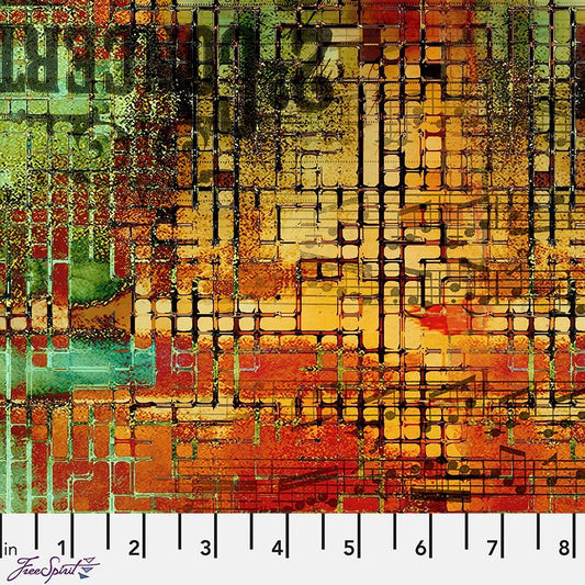Abandoned Rusted Patina - Free Spirit from Fort Worth Fabric Studio