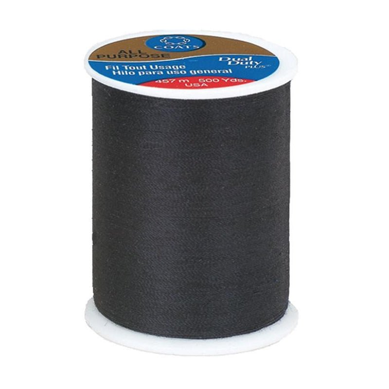 All Purpose Thread Black by Coats & Clark - Coats & Clark from Fort Worth Fabric Studio