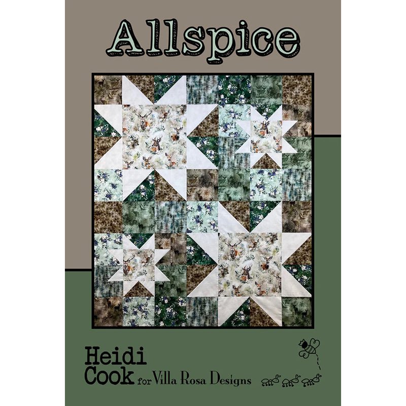 Allspice Quilt Pattern - Villa Rosa Designs from Fort Worth Fabric Studio