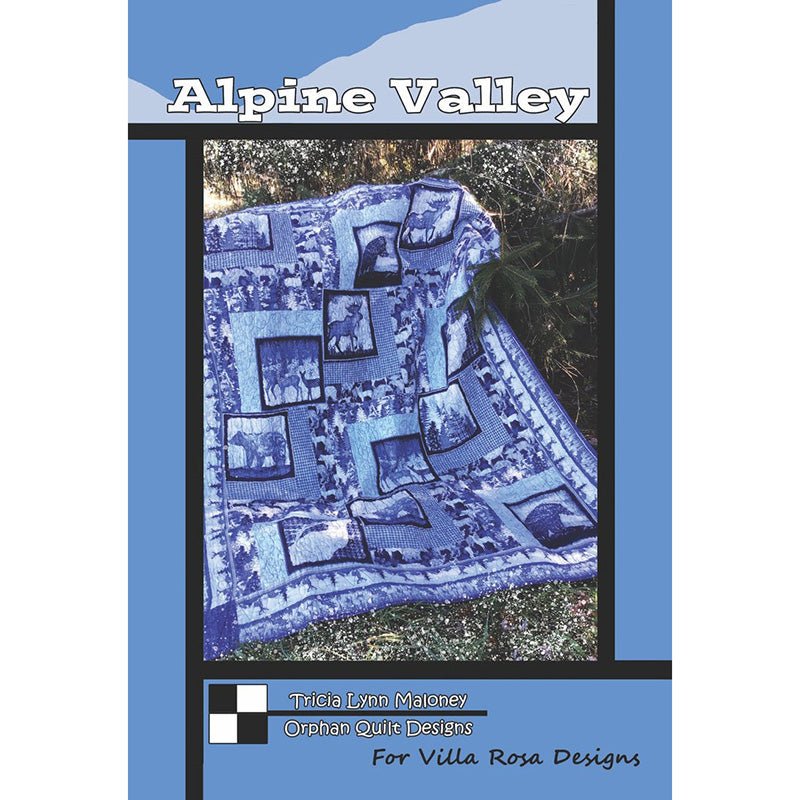 Alpine Valley Quilt Pattern - Villa Rosa Designs from Fort Worth Fabric Studio