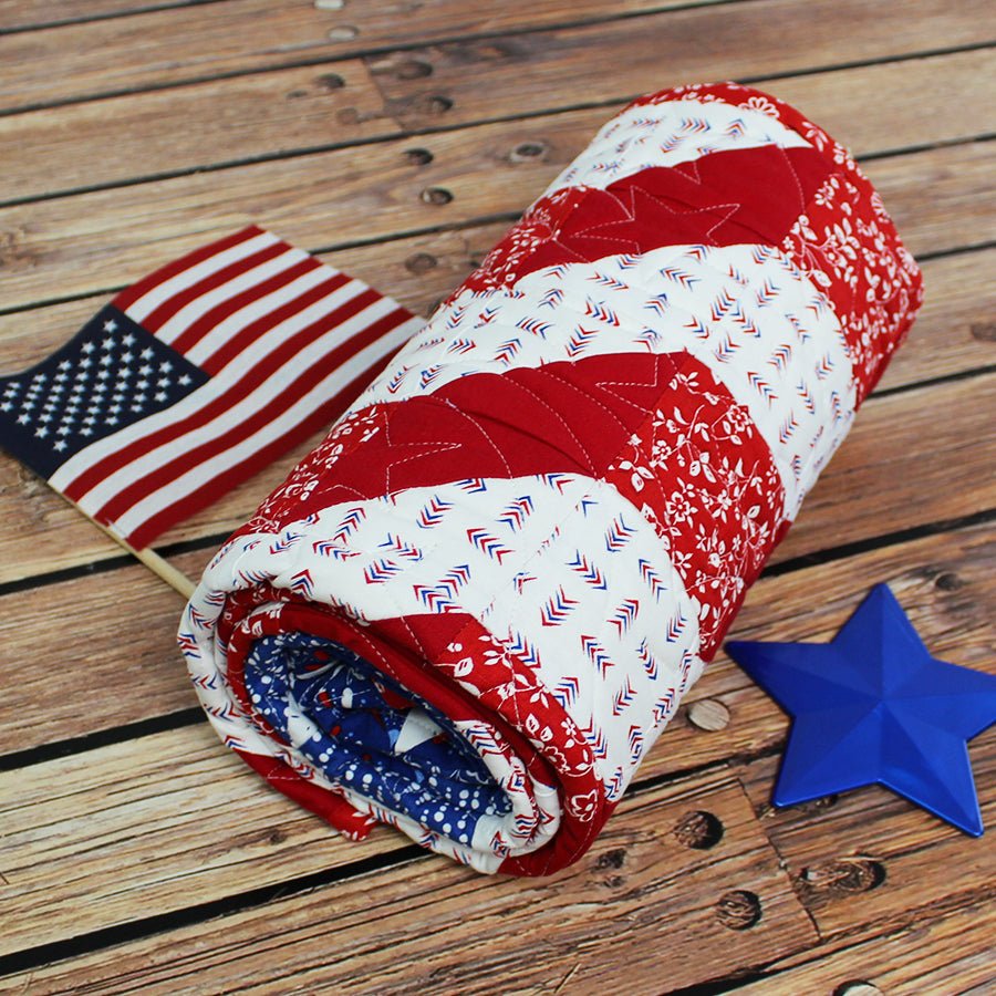 American Made Table Runner Pattern PDF Download - Fort Worth Fabric Studio from Fort Worth Fabric Studio