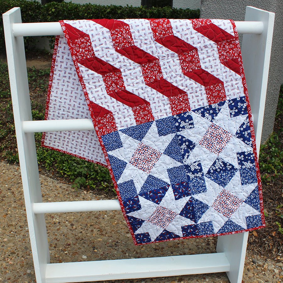 American Made Table Runner Pattern PDF Download - Fort Worth Fabric Studio from Fort Worth Fabric Studio
