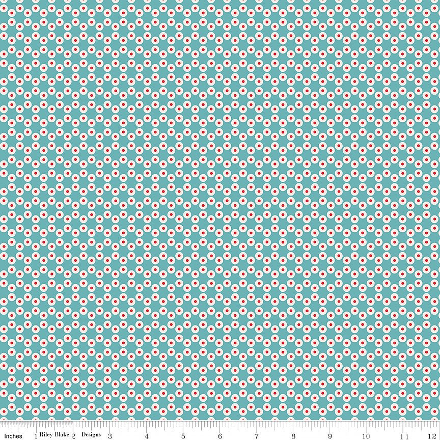 Americana Patriot Raindrop - Riley Blake from Fort Worth Fabric Studio
