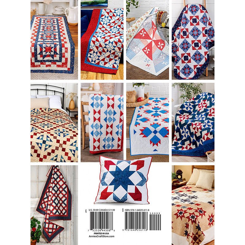 Americana Quilts Quilt Pattern Book - Annie's Quilting from Fort Worth Fabric Studio