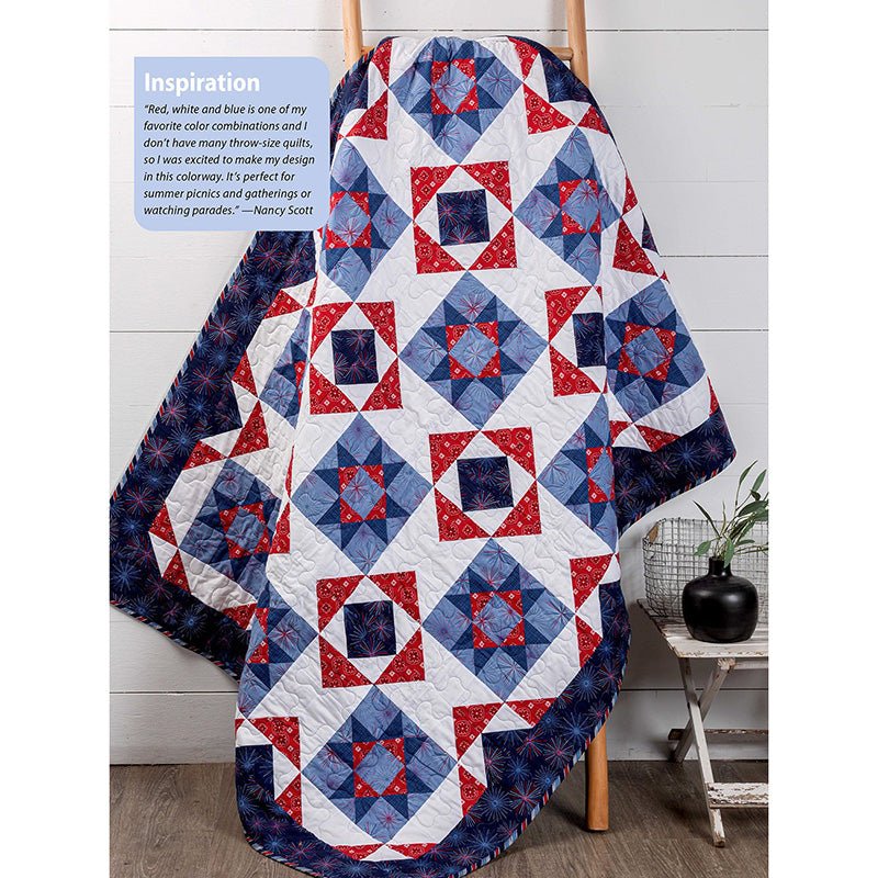 Americana Quilts Quilt Pattern Book - Annie's Quilting from Fort Worth Fabric Studio
