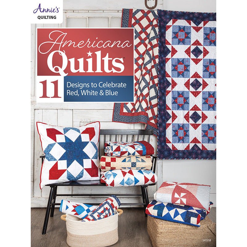Americana Quilts Quilt Pattern Book - Annie's Quilting from Fort Worth Fabric Studio