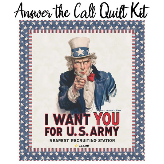 Answer the Call Quilt Kit with Heroes Wanted Minky from A.E. Nathan - A.E. Nathan from Fort Worth Fabric Studio