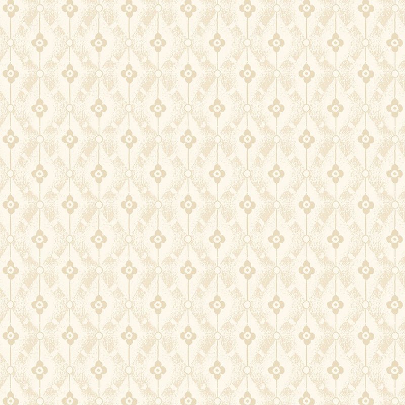 Apple Cider 18 Diamond Stripe Beige - P&B Textiles from Fort Worth Fabric Studio