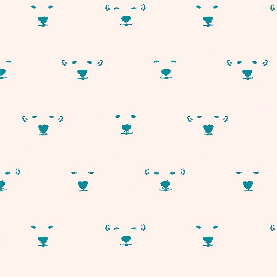 Arctic Tale Flannel Frosty Gaze Cream - Art Gallery from Fort Worth Fabric Studio