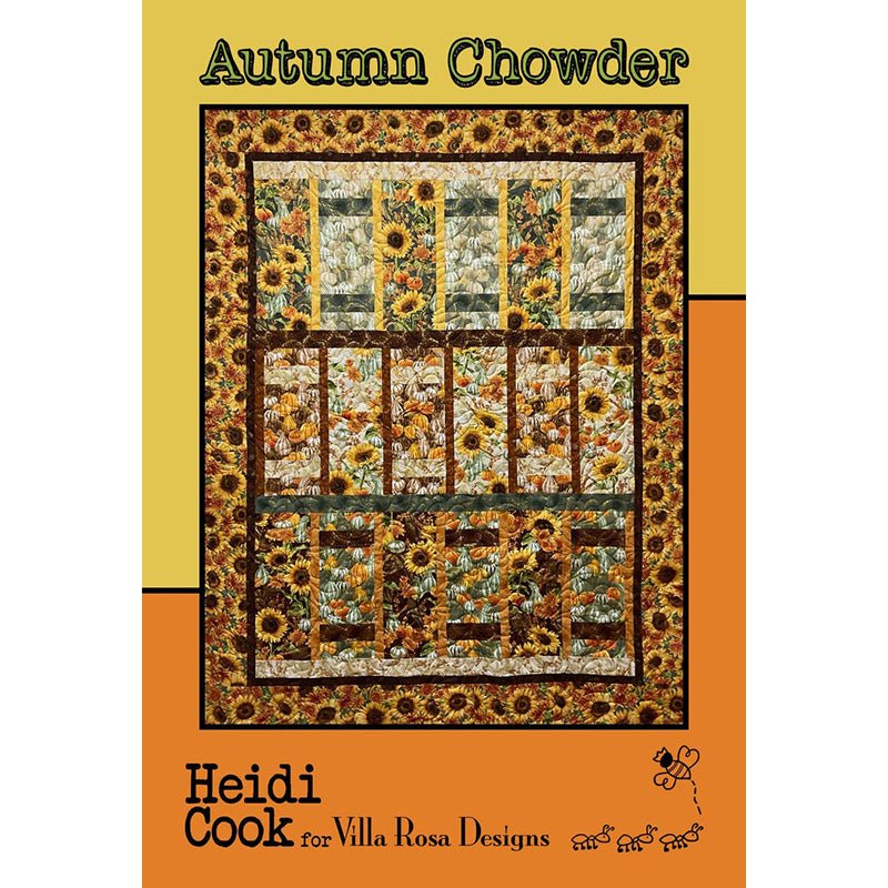 Autumn Chowder Quilt Pattern - Villa Rosa Designs from Fort Worth Fabric Studio