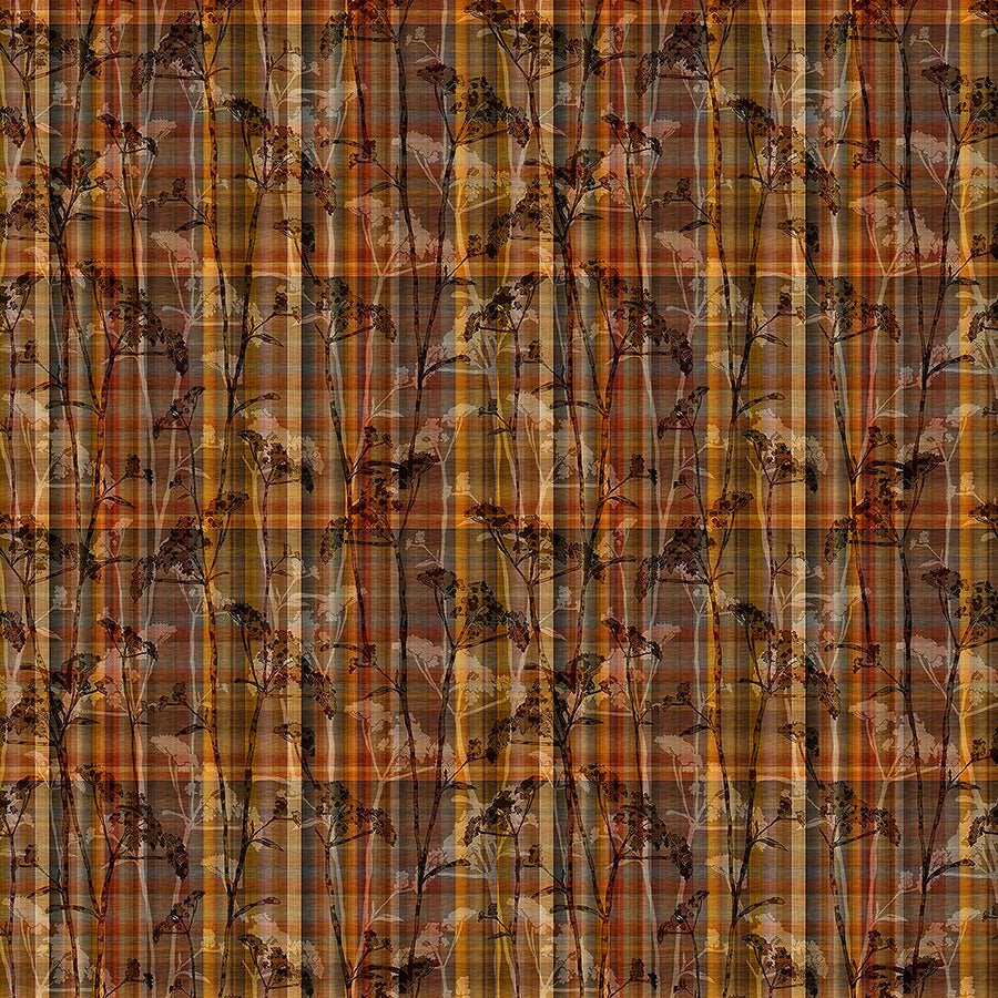 Autumn Elegance Fall Plaid Brown - In the Beginning from Fort Worth Fabric Studio