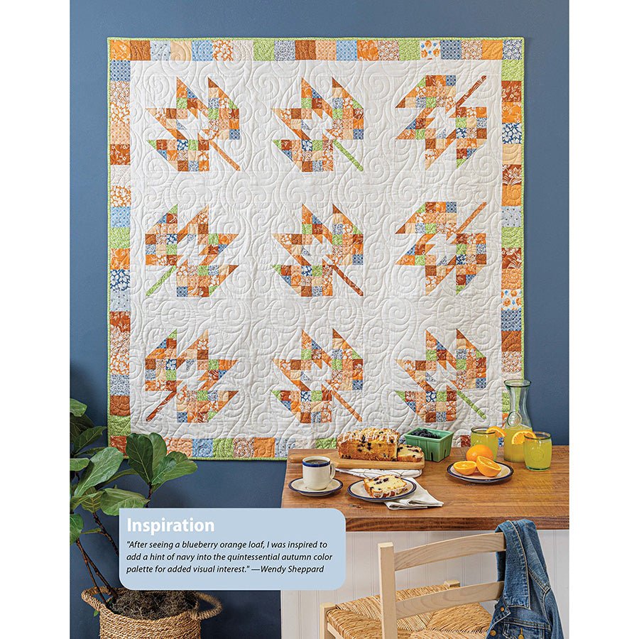 Autumn Quilting with Wendy Sheppard Quilt Pattern Book - Annie's Quilting from Fort Worth Fabric Studio