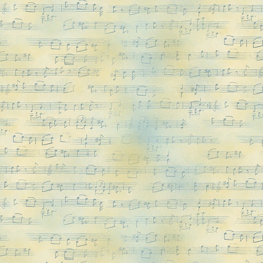Awakenings Song Texture Pale Blue - Henry Glass from Fort Worth Fabric Studio