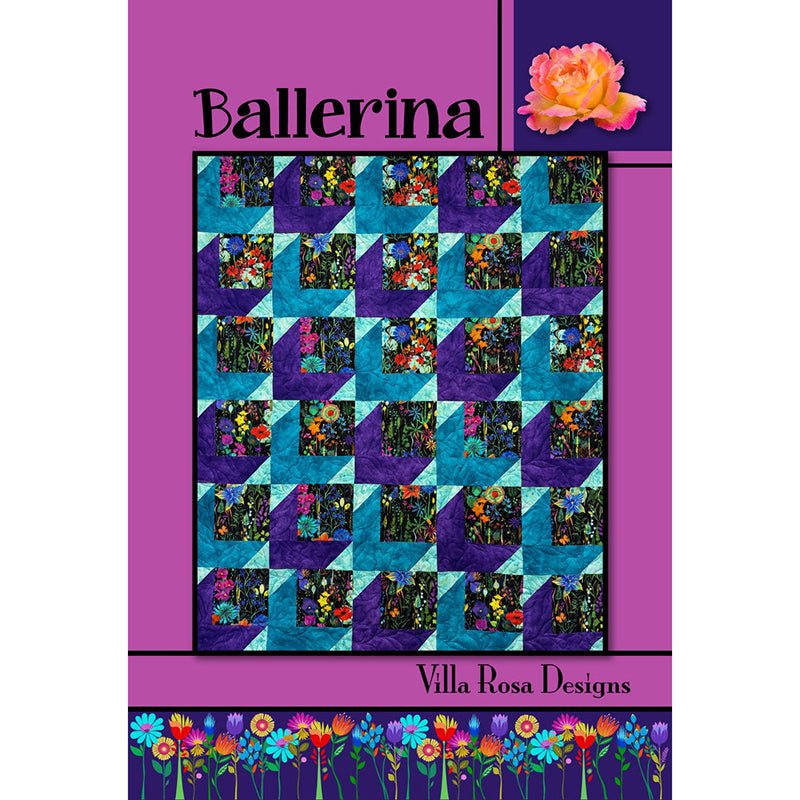 Ballerina Quilt Pattern PDF Download - Villa Rosa Designs from Fort Worth Fabric Studio