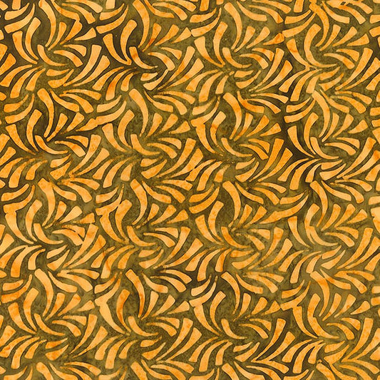 Banyan Fragrant Batiks Flavor Ginger 1 Yard Cut - Banyan Batiks from Fort Worth Fabric Studio