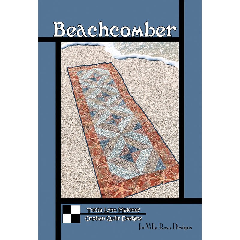 Beachcomber Table Runner Pattern PDF Download - Villa Rosa Designs from Fort Worth Fabric Studio