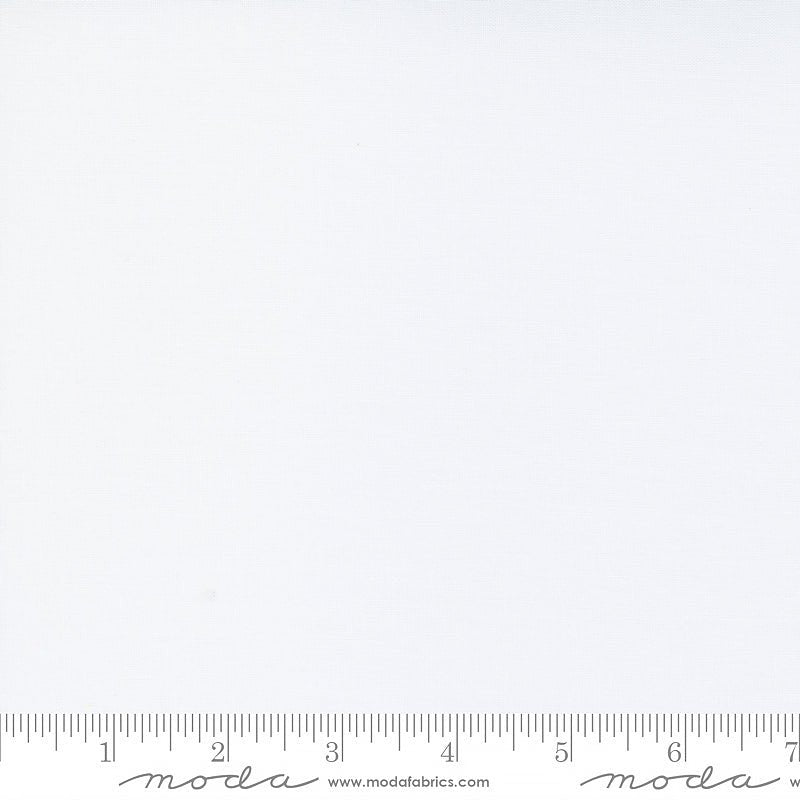 Bella Solids Super White - Moda from Fort Worth Fabric Studio
