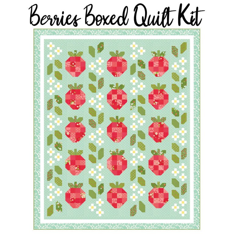 Berries Boxed Quilt Kit with Bloomsberry from Moda - Moda from Fort Worth Fabric Studio