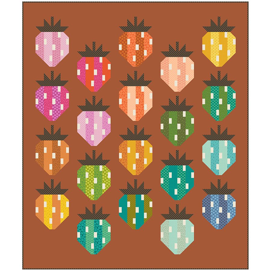 Berry Season Quilt Pattern by Elizabeth Hartman - Elizabeth Hartman from Fort Worth Fabric Studio