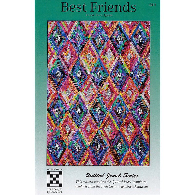 Best Friends Quilt Pattern by Irish Chain - Irish Chain from Fort Worth Fabric Studio