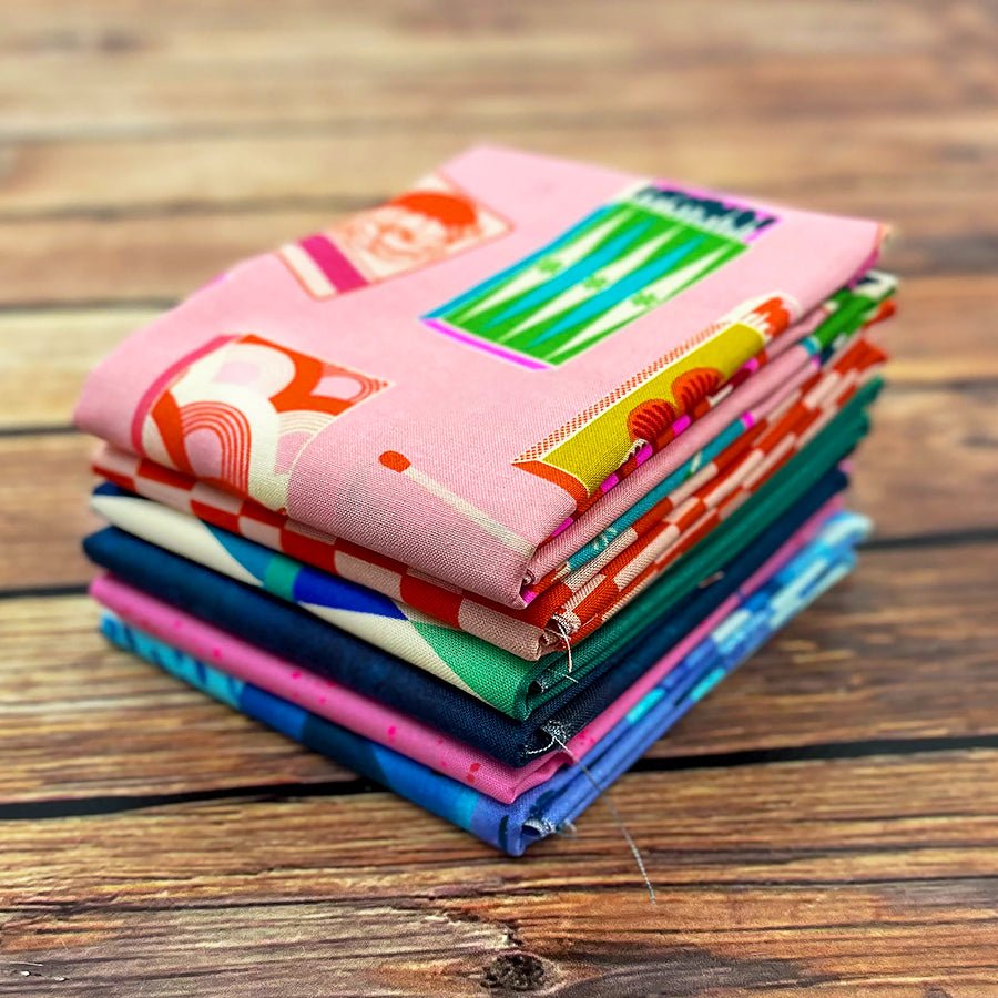 Big Tex After Dark – FWFS Exclusive 6 Piece Fat Quarter Bundle - Fort Worth Fabric Studio from Fort Worth Fabric Studio