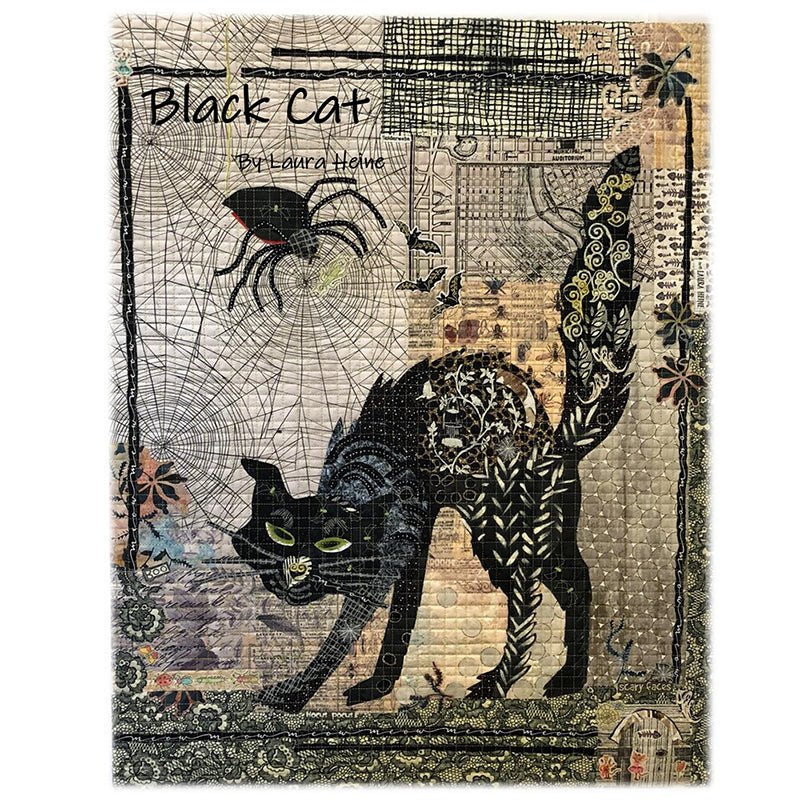 Black Cat Quilt Pattern from Fiberworks Inc - Fiberworks Inc from Fort Worth Fabric Studio