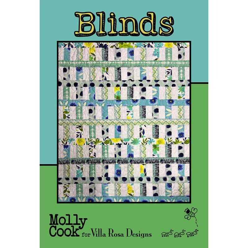 Blinds Quilt Pattern PDF Download - Villa Rosa Designs from Fort Worth Fabric Studio
