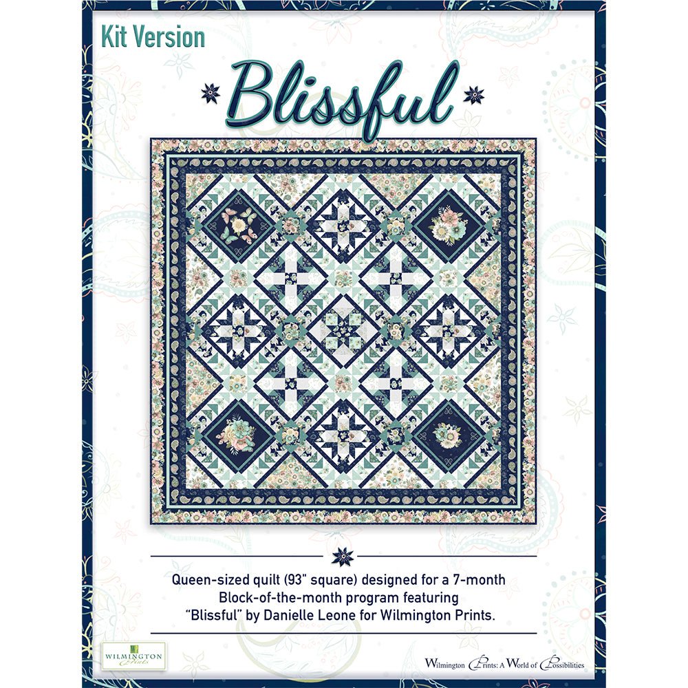 Blissful Quilt Pattern from Wilmington PDF Download - Wilmington Prints from Fort Worth Fabric Studio