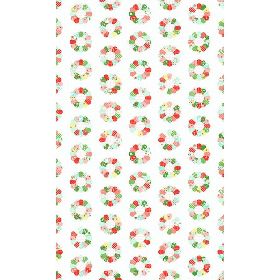 Bloomsberry 36" X 60" Patchwork Cheater Panel Multi - Moda from Fort Worth Fabric Studio