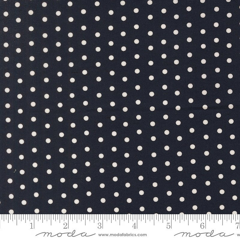 Blossom Jubilee Dots Nightfall - Moda from Fort Worth Fabric Studio