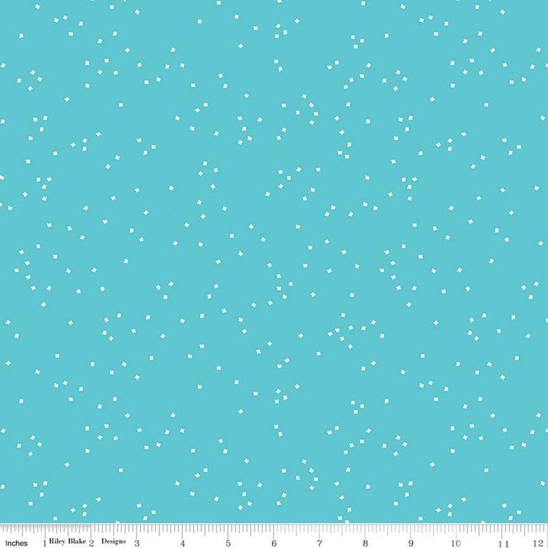 Blossom Peacock – Remnant 51″ × 44″ - Riley Blake from Fort Worth Fabric Studio