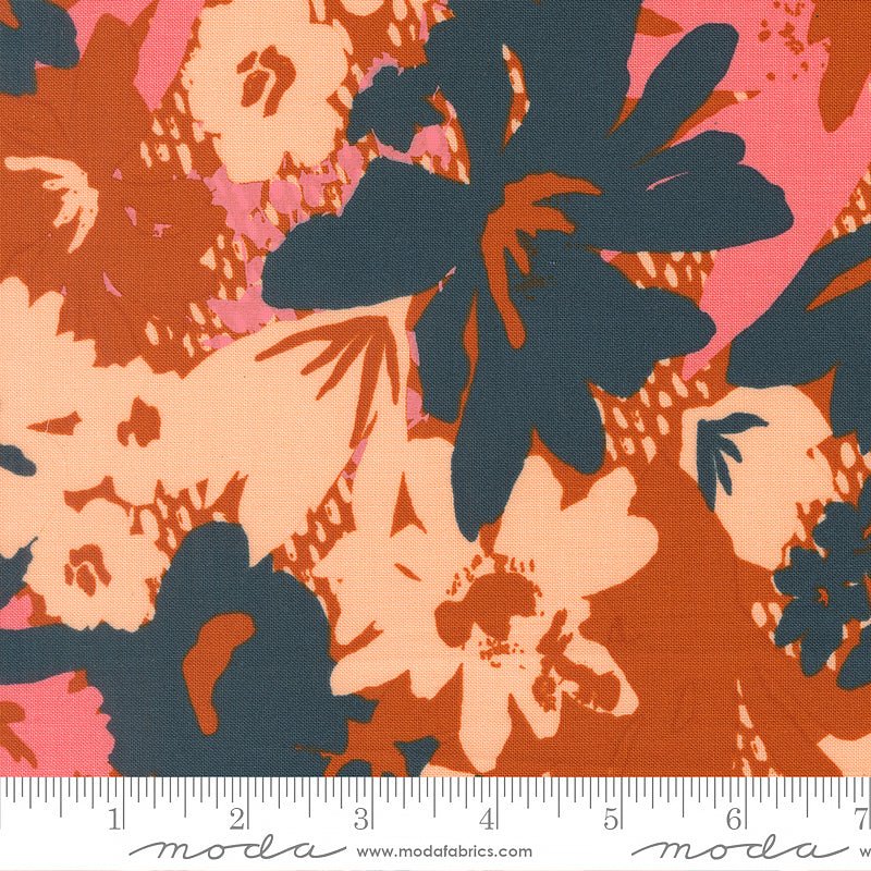 Boho Haven Image Florals Spice - Moda from Fort Worth Fabric Studio
