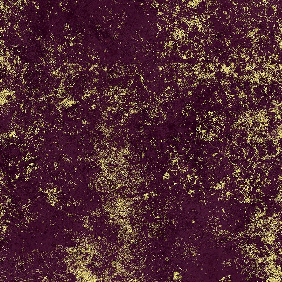 Brilliance Plum Gold Metallic - Hoffman from Fort Worth Fabric Studio
