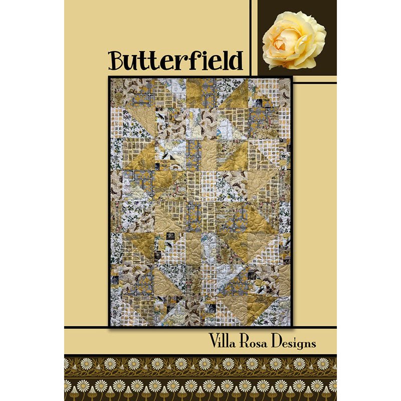 Butterfield Quilt Pattern PDF Download - Villa Rosa Designs from Fort Worth Fabric Studio